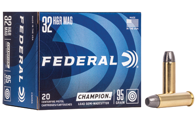 Federal Champion .32 H&R Magnum 95gr LWC Ammo