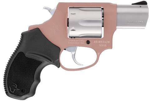 Taurus 856 Ultra Lite .38 Special Revolver, Rose Gold/SS, 6rd