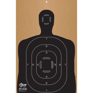 Allen EZ Aim Silhouette Corrugated Shooting Target B27 23" x 35"