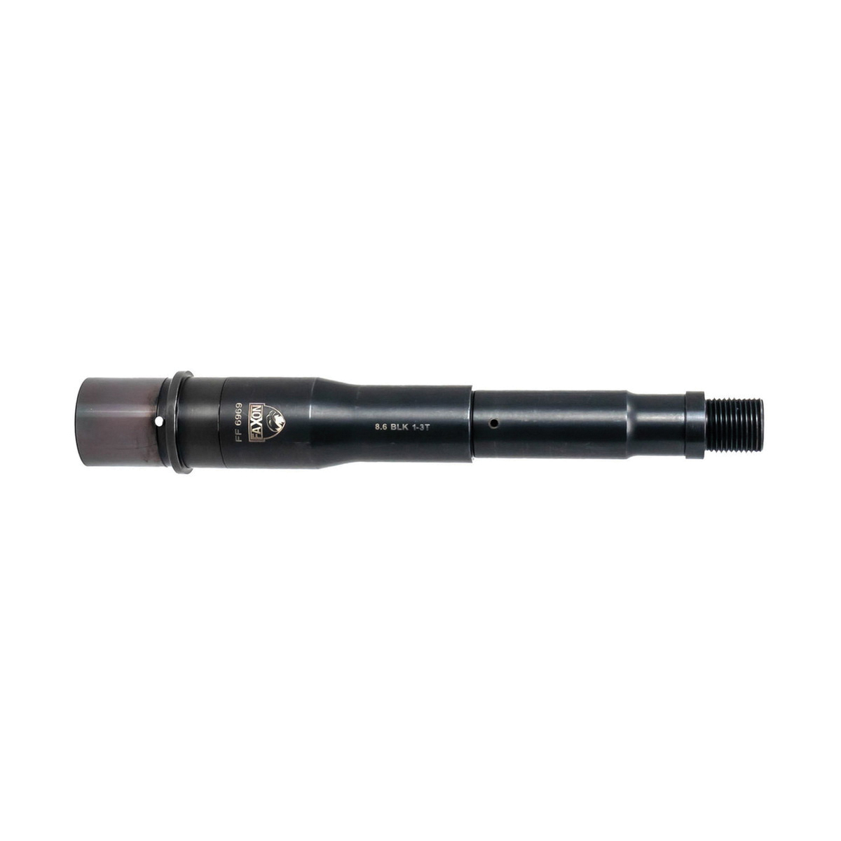 Faxon Firearms Duty Pistol-Length Button Rifled Big Gunner Barrel 8.6 Blackout 8", Black