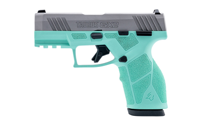 Taurus GX2 9mm Pistol 3.38" Cyan/SS (2) 13-rd