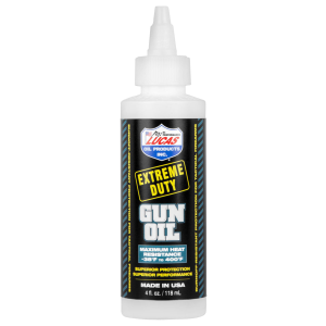 Lucas Oil 10877 Extreme Duty Gun Oil 4 oz Squeeze Bottle
