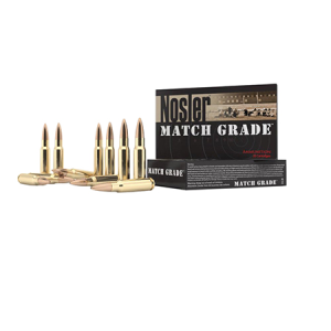 Nosler 51275 Match Grade 300 Blackout 220 gr Custom Competition 20 Bx/ 10 Cs