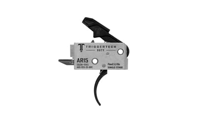 TriggerTech AR-15 Mil-Spec Curved Trigger, Single Stage, 5.5lb Pull - AH0SDB55NNC