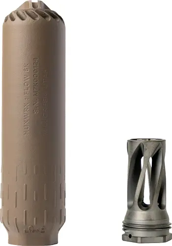 Huxwrx FLOW 6K Suppressor Kit — 5/8-24, FDE