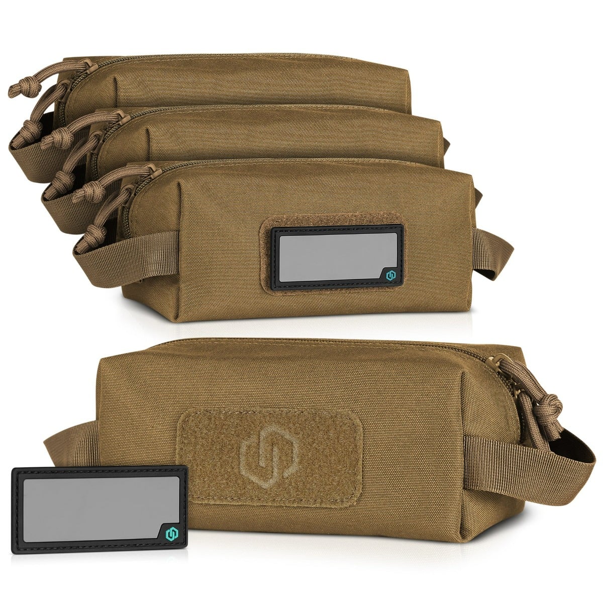Savior Equipment Loose Sac Soft Ammo Carrier 4pk - Flat Dark Earth - SP-AMST-4P-TN