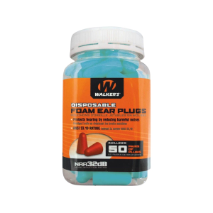Walker's Foam Ear Plugs Teal 50 Pair