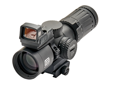 EOTech Vudu 4-12×36 FFP Riflescope Kit, MD5 Reticle, W/ EFLX Red Dot