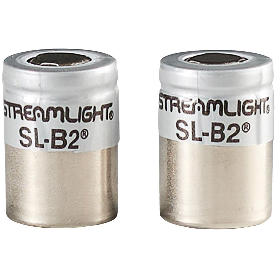 Streamlight SL-B2 3.2 V 2-Piece Rechargeable Battery Pack, Silver/Black