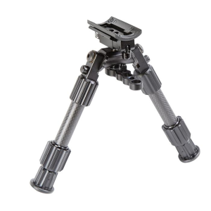 Caldwell Accumax Carbon Fiber Premium Swivel Stud Bipod 6-9"