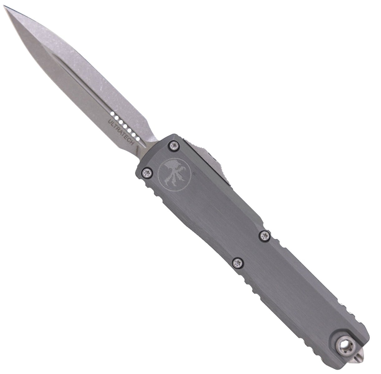 Microtech Ultratech Gen III ZBP OTF Dagger Knife, Natural Clear - 1122-10APNC
