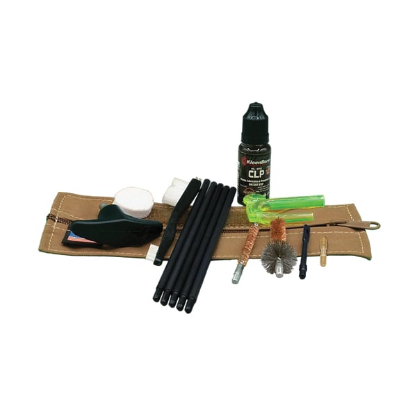 KleenBore .22 Cal/.45 Cal/5.56x45mm Military/LE Rifle Tactical Cleaning Kit