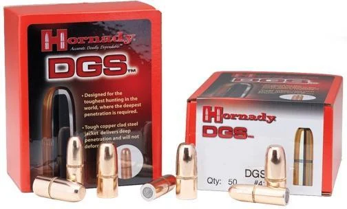Hornady Dangerous Game Solid Bullets .45 cal .458" 500 gr DGS 50/ct