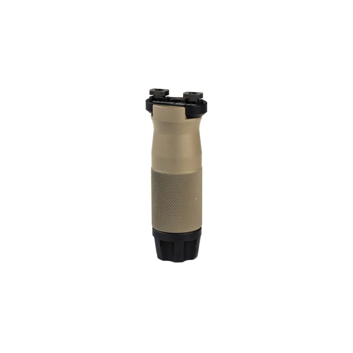 Samson Manufacturing Standard Style Medium Vertical Foregrip, Flat Dark Earth - Versatile Grip for Precision Shooting - 04-01010-32