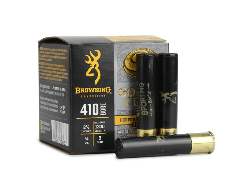 Browning Golden Clays 410 Gauge 2.5 1/2 oz 8 Shot (Box)