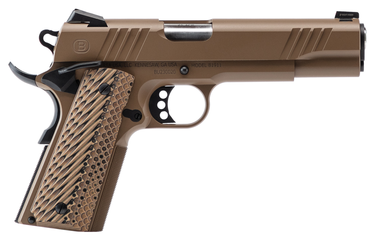 Bersa B1911 .45 ACP 5" FDE Semi-Auto Pistol