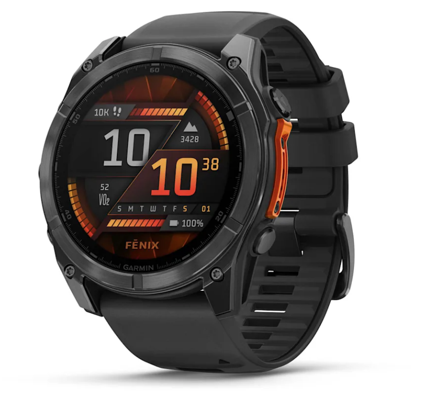 Garmin Fenix 8 - 51 mm, AMOLED, Slate Gray with Black Silicone Band