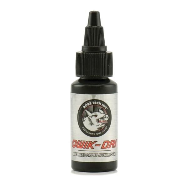 Bore Tech Qwik-Dri Dry Lubricant 1 fl oz Bottle - Quick-Drying Firearm Lubrication - BTCT17001