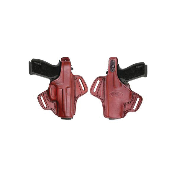Tagua Glock G19/G23/G32/G38 OWB Holster RH Leather, Brown