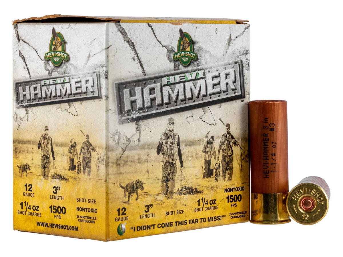 Hevi-Shot Hevi-Hammer 3" 12 Gauge Ammo 2, 25/box - 28002