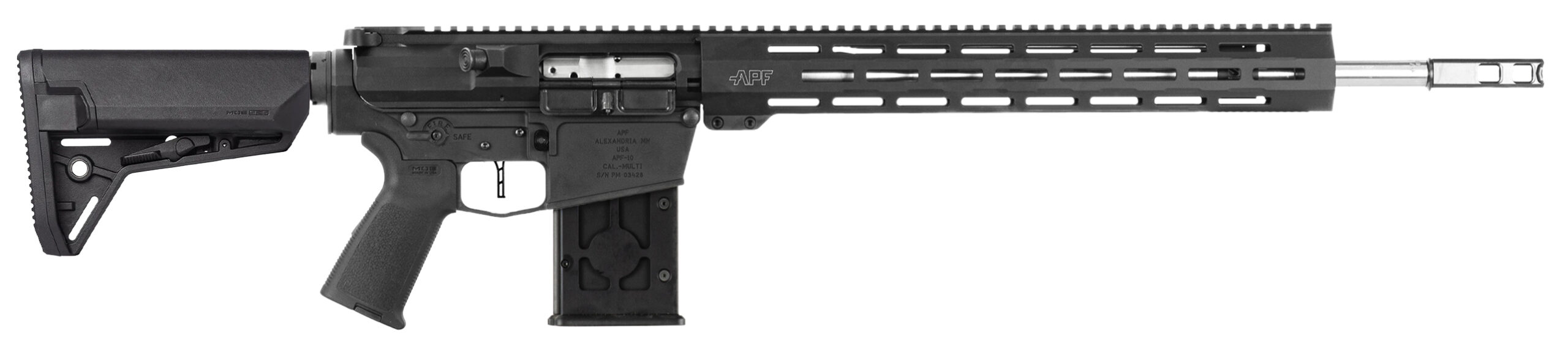 APF DMR 2.0 22-250 AR Rifle with MLOK Magpul SL-S