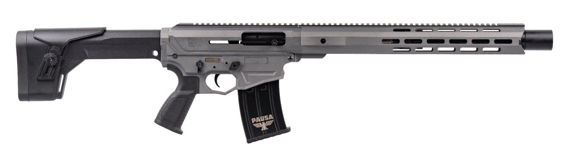 Panzer Arms Shotgun AR12 G5 18.5" 12ga Grey w/Long Hand Guard