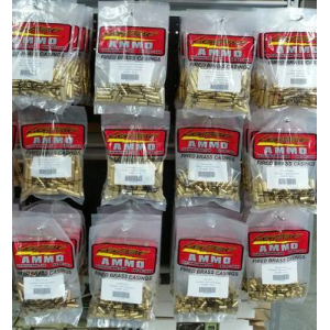 Lightning-Ammo Lightning Ammo Reman. Cleaned & Polished Brass(Mixed Primer Size)45 ACP 100/ct