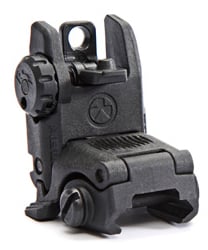 Magpul MBUS AR-15 Iron Sight Rear Flip Up, Black - MAG248-BLK