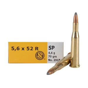 Sellier-Bellot Sellier & Bellot Rifle Ammunition .22 Savage 70 gr SP 872 fps 20/ct