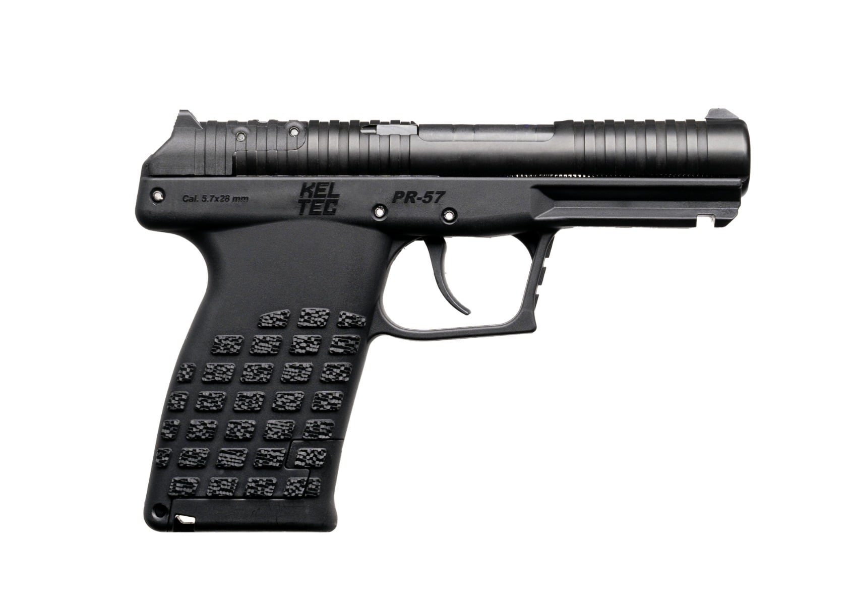 Keltec PR57 5.7X28 4.64" 20rd Pistol, Black - PR57BLK