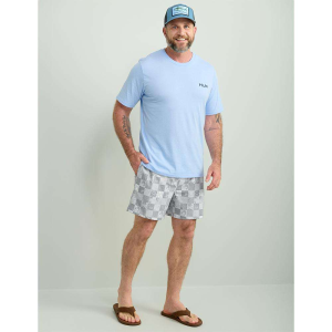 HUK KC BADGE SERIES TEE WINDSURFER SS S