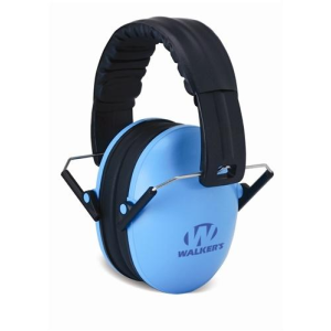 Walker-S Walker's Game Kids Folding Passive Ear Muffs-Blue