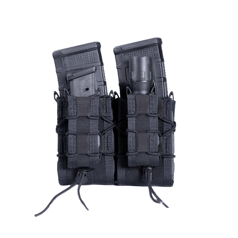 High Speed Gear Inc. Double Decker Taco Double Magazine Pouch, Black