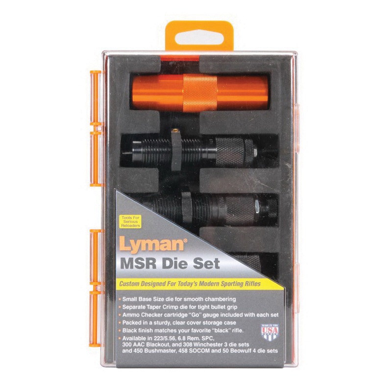 Lyman MSR Precision Die System .450 4-Die Set - 7690108