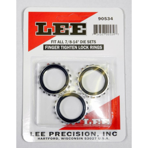 Lee Die Lock Rings - 3/ct