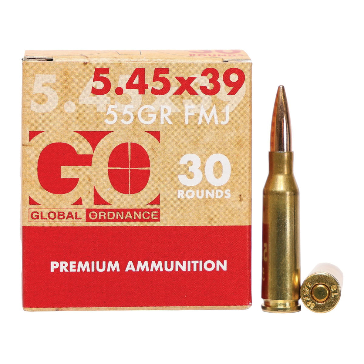 Global Ordnance 5.56x39mm 55 gr FMJ 30rds