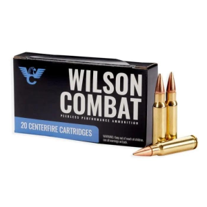 Wilson-Combat Wilson Combat Hornady BTHP Rifle Ammunition 6.8 SPC 110gr BTHP 2600 fps 20/ct
