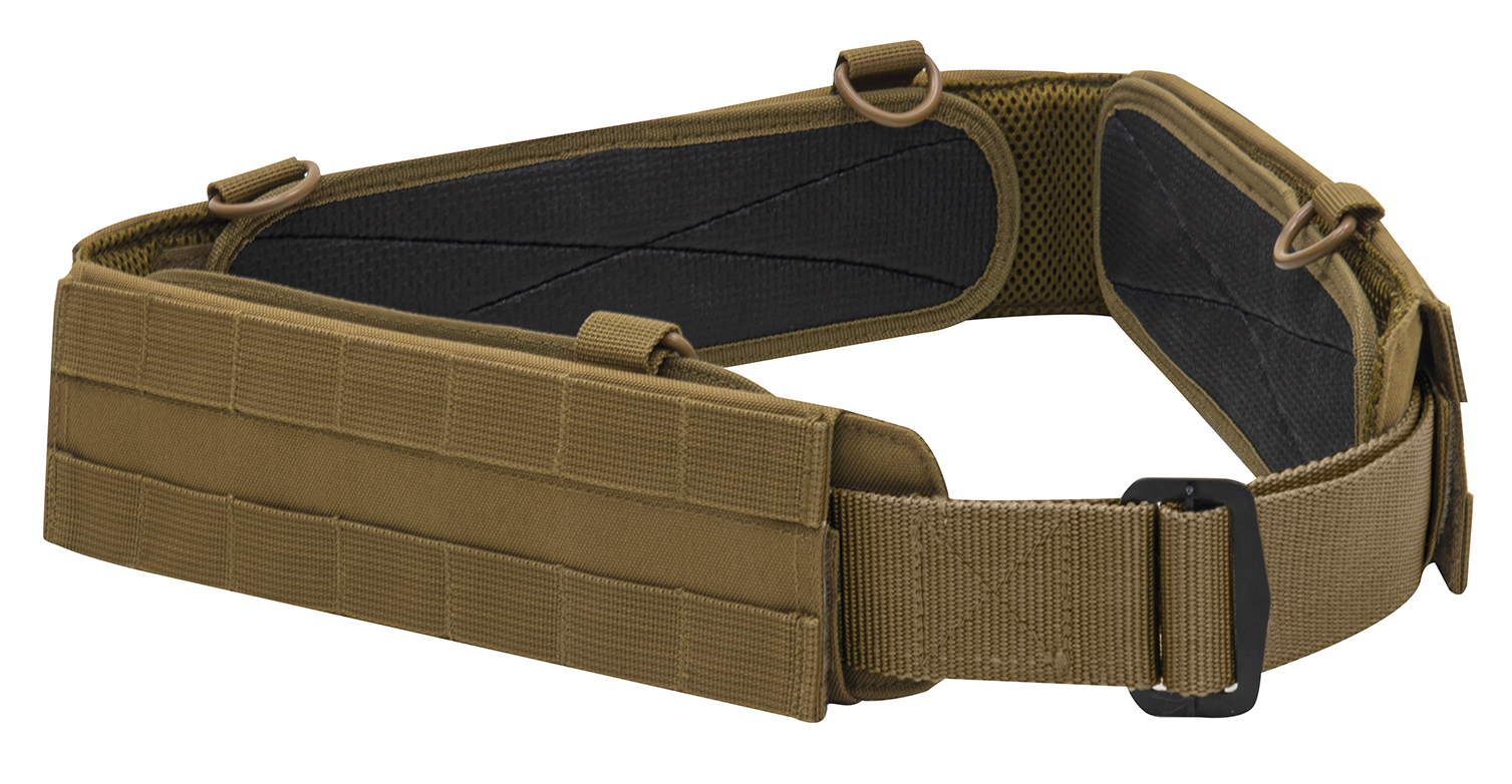 Rothco Molle Lightweight Low Profile Belt - Coyote Brown, Large