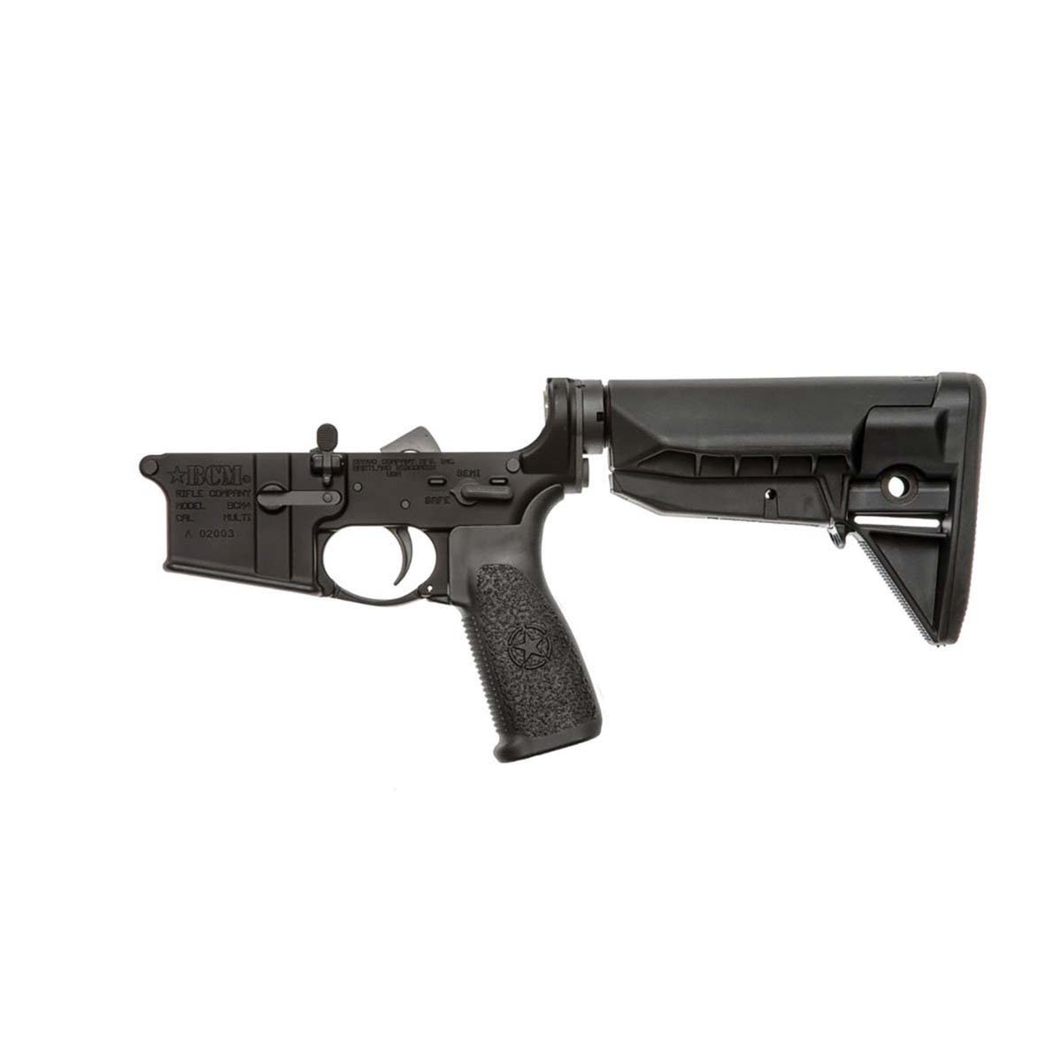Bravo Company Complete Lower w/Mod 0-SOPMOD Stock .223 Remington, Black