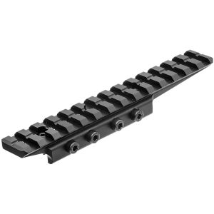 Leapers MNTDTW145 Picatinny Adapter Mount  Matte Black Anodized Aluminum