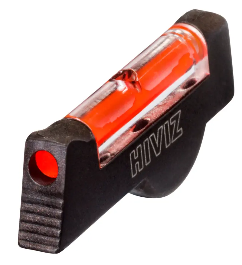 HiViz SW1002R Pinned Front Sight Smith Wesson Revolver Red Fiber Optic