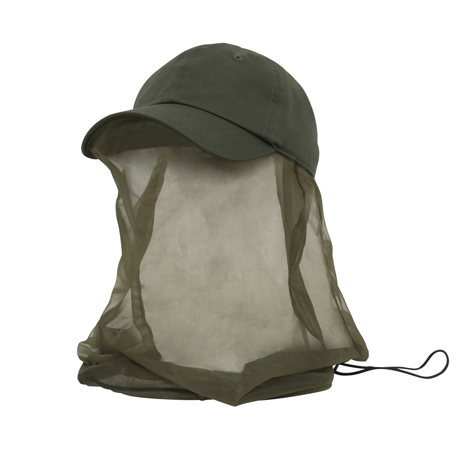 Rothco Operator Cap With Mosquito Net - Olive Drab