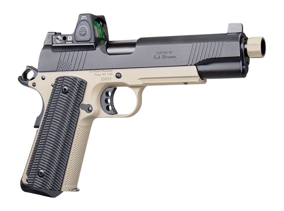 Ed Brown SF-SOCOM Semi Auto Handgun FDE/BLK