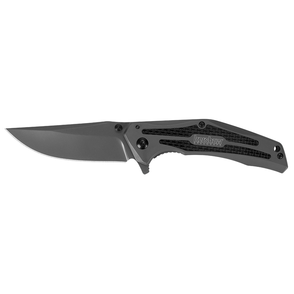Kershaw DuoJet Clip Point Folder Knife, 3.25", Gray - 8300