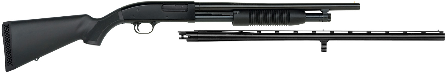 Maverick 88 Combo 12 Gauge Shotgun - Dual Barrel Set