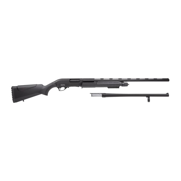 Rock Island Combo Field/security 12 Gauge 28" Pump Action Shotgun, Black - PA12C1828B
