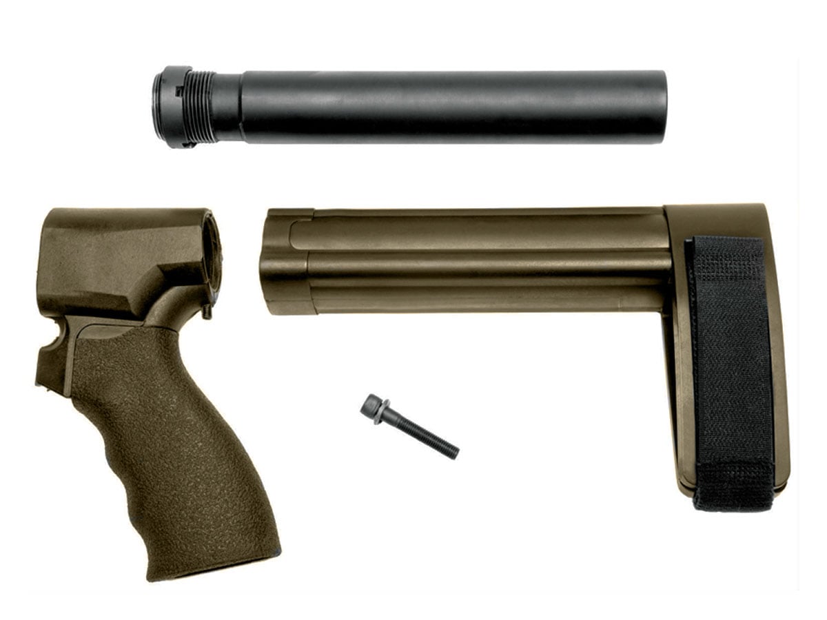 SB Tactical 20 GA Remington Tac-14 Pistol Stabilizing Kit, Flat Dark Earth - 87020-SBL-01-SB