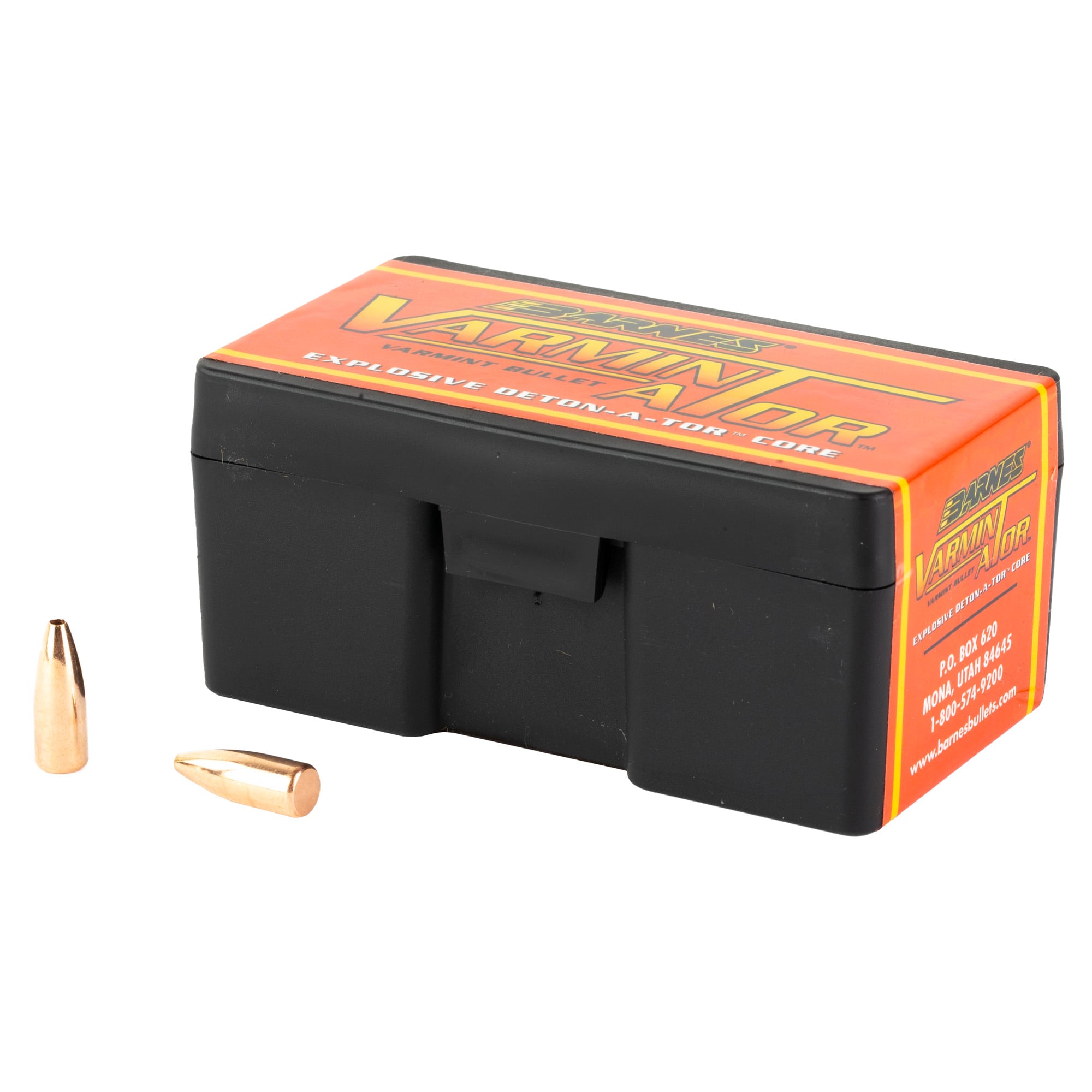 Barnes VARMINATOR 6mm/243 Winchester 58gr FBHP Reloading Bullets, 100 Count - 30207