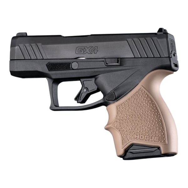 Hogue Handall Beavertail Grip Sleeve Fits Taurus GX4/GX4XL, Flat Dark Earth