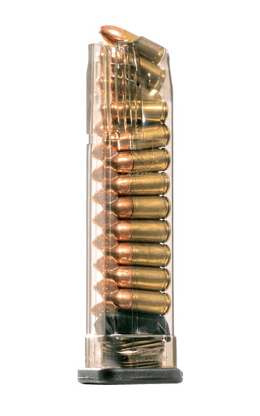 ETS S&W M&P 21rd 9mm Magazine, Clear  -  SW9-MP-21